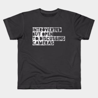 Introvert Cameras Icebreaker 03 Kids T-Shirt